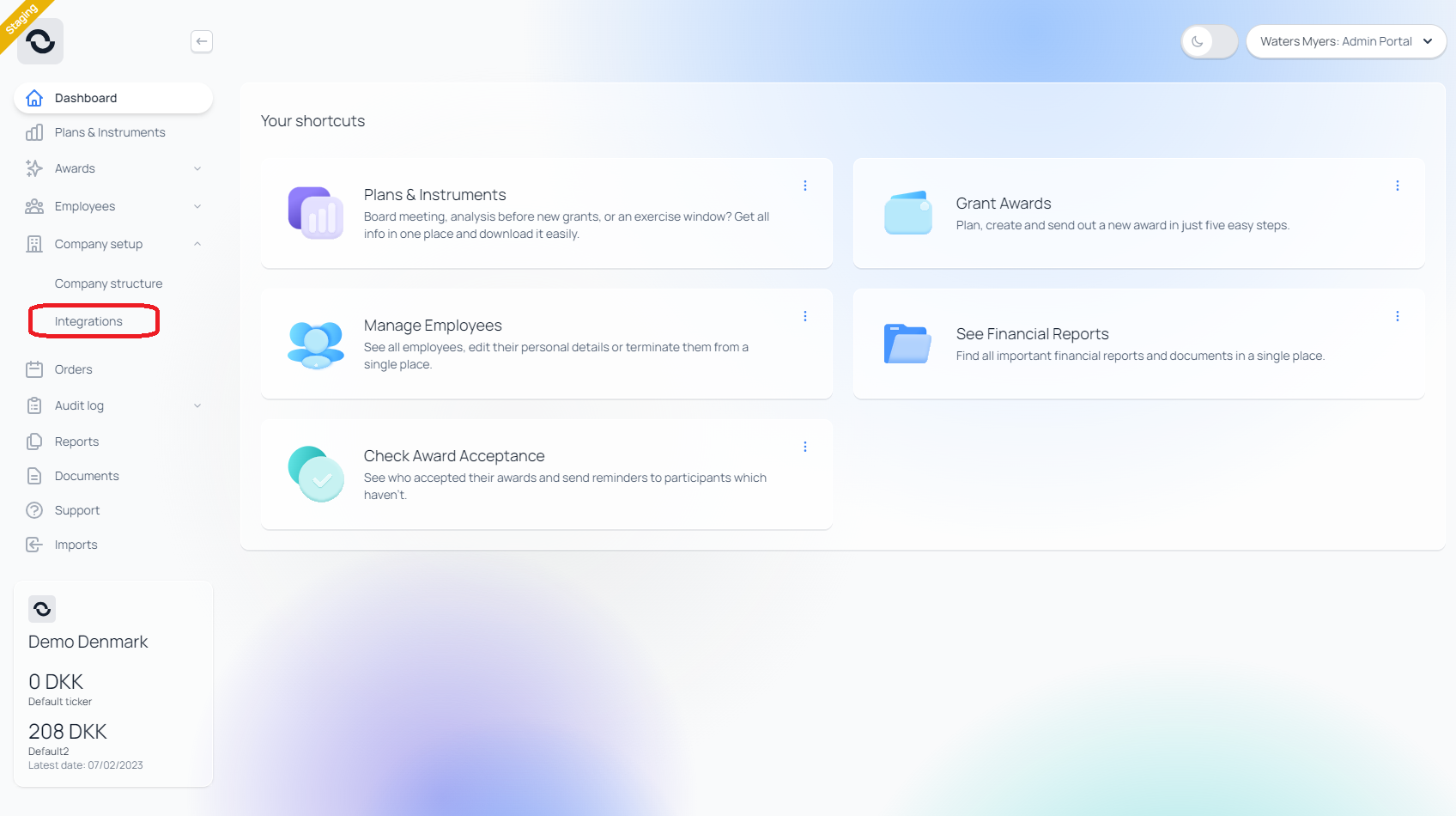 How to connect your DocuSign account – Optio Incentives